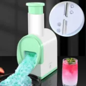 快速刨冰機 夏季生鮮保鮮碎冰機奶茶雪花沙冰器大功率雙刀削冰機【摩可美家】