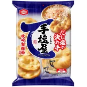 【蝦皮直營】龜田手鹽屋鹽味米果8枚 仙貝 米菓 餅乾 零食 日本零食 日本進口零食 點心 進口零食 古早味零食 日本原裝