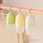 可掛式除濕盒 高颜值 除濕袋 重複 使用 乾燥劑 衣櫃除濕 防潮 補充包 除濕劑 氯化鈣 精緻掛鉤