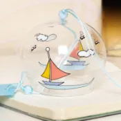 臺灣熱銷江戶風鈴一帆風順玻璃風鈴Glass chime外貿原單速賣通批發定製