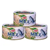 愛之味鮪魚片185g x3入【萬家福】【防災必備】(罐頭)