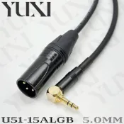 (店+)多種款式 手工 耳機線 播放線 3.5mm 轉 XLR 公母 TRS 麥克風線 音源線 方便攜帶 鍍金頭