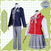 【五星好評】萌學園cosplay服裝校服制服cos服動漫電視劇女學生校服男套裝衣服