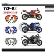 台灣現貨適用Yamaha YZF R3 貼紙 彩貼 車貼 油箱貼 改裝 2015 2016 2017 2018  露天市