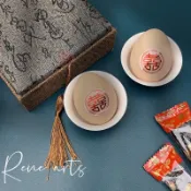 ［發福插畫設計]現貨 囍字貼紙/喜糖貼紙婚禮小物/喜字/喜帖貼紙/封口貼/喜餅貼紙/婚禮佈置
