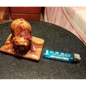 寮檜釘子瘤閃花鳳尾豬  3尺吋對照打火機 臺灣工鋼琴烤漆