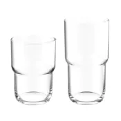 (店+)【Ocean】可重疊 可堆疊 可疊式 高球杯 飲料杯 460ml 630ml 2款任選/1入 Modular系列 (玻璃杯)