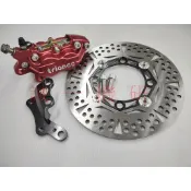 誠一機研 對四煞車卡鉗套餐 川歐力士 4MICA 125 ABS 150 金發財 加大碟 SYM 三陽 改裝 煞車碟盤