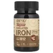 【iHerb】Deva, 素食螯合鐵，29毫克，90片
