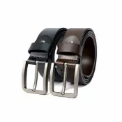 (店+)【巴黎精品】現貨+預購 100%真皮皮帶男牛皮腰帶商務皮帶手工皮帶休閒男襯衫牛仔褲西裝褲-帥氣俐落亮面針扣植鞣p1bh17