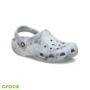 Crocs卡駱馳 (童鞋) 經典水彩大理石 經典系列 克駱格(大童)-渲染灰色-211602-1WZ