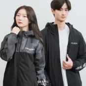 郵寄兵．現貨 HOLLISTER 海鷗 男版 胸前手臂小標LOGO 外套 風衣外套 連帽 防風 美國