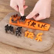 【臺灣發貨】生日快樂一體印字模具胡蘿蔔水果兒童數字造型切字模煎蛋器成型圈