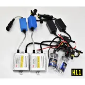 一組 H11 大燈 解碼器 安定器 不閃 超薄型 HID XENON 35W 55W FOR MAZDA5 MAZDA6