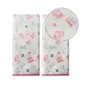【VIVIBABY】MIT精梳棉紗布 精梳棉超柔紗布手帕 高密度紗布巾 餵奶巾 手帕(動物樂園9入 藍/粉)