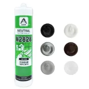 (店+)【LUSH】N2828中性矽利康 300ml密封膠 Silicone(白色/銀鋁/淺灰/透明/黑咖啡/黑色)