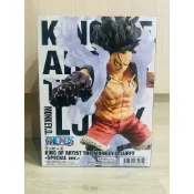 全新-日本金證 海賊王-KING OF ARTIST 魯夫四檔蛇人型態