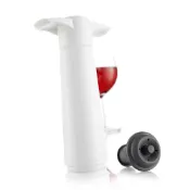 VACU VIN 荷蘭 抽真空瓶塞入門組(白) / 紅酒塞 真空瓶塞 保鮮瓶塞 葡萄酒塞