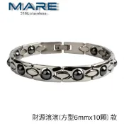 § 全館7折 § 【Mare】㊣316L白鋼手鍊：方型財源滾滾(窄) 款【售後服務&保固12個月】