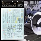 【Max模型小站】匠心社 HG 1/144 GP03D 大冰箱 標準配色 高精度 HG028 水貼--A5(5張)
