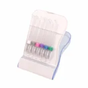玉山最低比價網 [4現貨] 副廠噴頭6件組-標準噴頭+收納盒 適 Waterpik 沖牙機 WP-660 560 150 310 WF-10_FF3