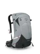 ├登山樂┤美國Osprey STRATOS 34 登山背包 健行運動背包 煙霧灰 男 10004265