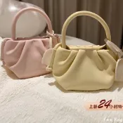 免運實拍⭐手提包 女生包包 餅乾包 側背包馬鞍包 時尚韓國櫻桃小丸子x南風聯名款 白晝夜游手提云朵包包女夏季單肩斜挎小包