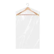 【YOIMONO LIVING】YOIMONO LIVING「收納職人」加厚透明衣物防塵罩(60x100CM/50入組)