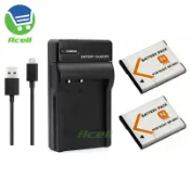 歡樂購物網 適用于 索尼DSC-J20 TX5 TX7 TX9 TX10 W810相機電池+USB充電器