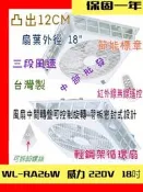 『中部批發』220V 威力 18吋WL-RA16W(WL-12) 輕鋼架節能扇 通風機 排風機 天花板 循環扇輕鋼架風扇