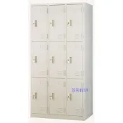 (店+)『昱陽傢俱』9人鋼製衣櫃3*6尺/鐵衣櫃/內務櫃/置物櫃/櫃子/全新品【指送桃園以北】