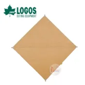 福利品出清 NO.71808024 LOGOS 祕密花園4040方形天幕網帳 (單帳布) 客廳帳蓬 炊事帳棚蝶型天