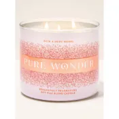 (店+)【Bath & Body Works】BBW 3芯香氛蠟燭〔純淨仙境〕PURE WONDER - 3-WICK CANDLE