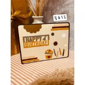 ❤️下單3天出貨❤️對開式蛋糕蠟燭生日卡片 手工卡片 機關卡片 生日卡片 求婚卡片 情人節卡片 母親節卡片 聖誕卡片