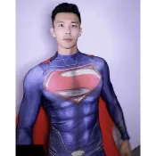 超人緊身衣 (亨利卡維爾同款) MoS Superman超人衣服 Cosplay 角色扮演 Zentai