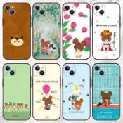 【免運】iPhone15小熊學校繪本手機殻123promax華為p60小米14榮耀OPPOvivo CUUP
