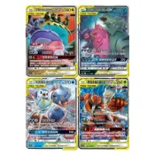 PTCG GX TAGTEAM 中文版 寶可夢卡牌 四顎針龍&惡食大王 水箭龜&波加曼 費洛美螂&爆肌蚊