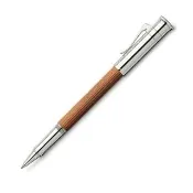 【GRAF VON FABER-CASTELL】鍍白金巴西蘇木 鋼珠筆(經典系列)