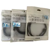 特價品！！DIKE高解析4K HDMI 線1.4版 1.5米 / 2.5米 /Cat.5e 強化高速網路線1.2米