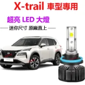 【隔日到貨】 X-trail 汽車LED大燈 H4 H1直上 480W超亮 T32 33 遠燈 近燈 霧燈 車頭燈 燈泡