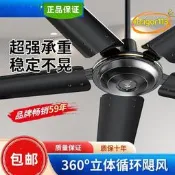 【臺灣現貨】鑽石牌吊扇家用客廳大功率工業56寸吊式五葉大吊扇大風力超靜音WK
