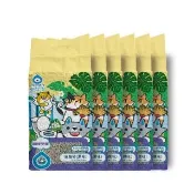 【ODOUT 臭味滾】2.0mm極細抗臭豆腐貓砂 6L/2.4kg x 6包組(箱購/可沖馬桶/瞬吸/豆腐砂)