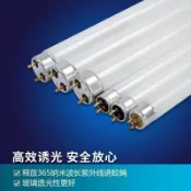 常鴻萬貨行 滅蠅燈管T8-10W15W20W電擊式滅蚊燈管傳統格柵燈老式雙端藍光紫光