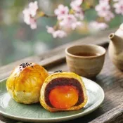 《窯幸福》烏豆沙蛋黃酥*2盒(6顆/盒;含運;CAT)_中秋月餅禮盒;年節禮盒;企業送禮