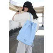 出清一個乾濕分離海灘背包運動背包游泳池泳衣背包防水後背包
