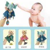 嬰兒安撫手偶親子互動安撫巾寶寶睡眠可入口安撫毛絨玩偶 可入口嬰兒安撫巾嬰幼兒3個月新生12個月寶寶啃咬 睡眠安撫巾嬰兒可