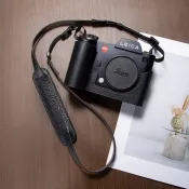 適用於徠卡SL/SL2保護套 leica皮套頭層牛皮相機包保護殼底座配件