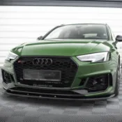 奧迪 Audi A4 RS4 B9 前下巴 後下巴 側裙 鴨尾 尾翼 擾流 下巴 Maxton Design【YG】