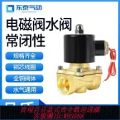365購物街 電磁閥220v水閥24v閥門電動12v常閉4分6分1寸水管電子閥控制閥銅