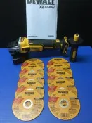 美國 DEWEALT 得偉 18V跟 20V電池都可用 DCG405 18V XR鋰電125mm充電式平面砂輪機